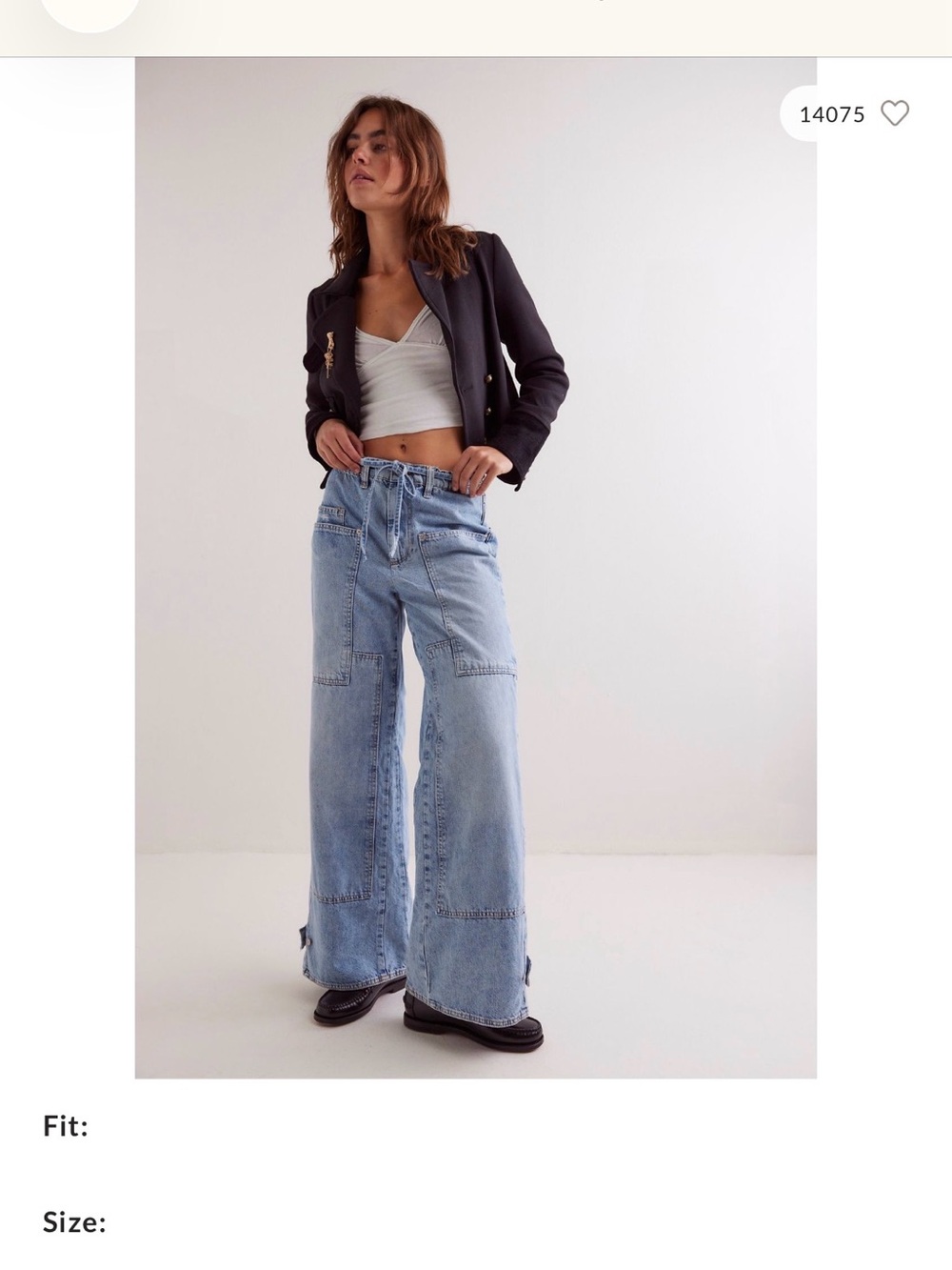 We The Free CRVY Outlaw Wide Leg Jeans
